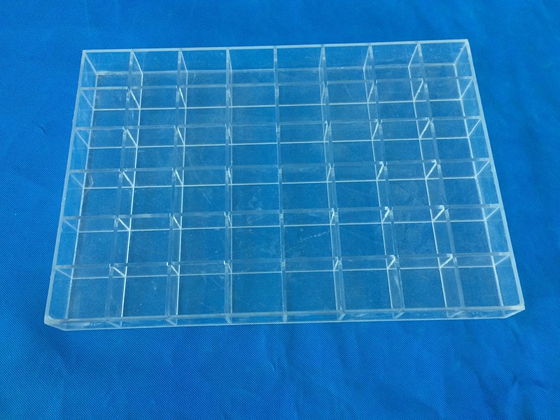 有机玻璃方格发药盘